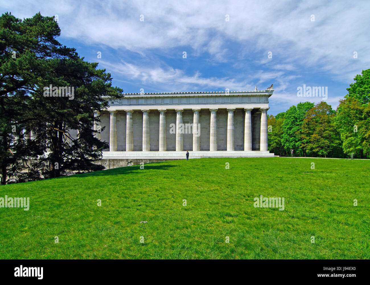 Walhalla - regensburg Stockfoto