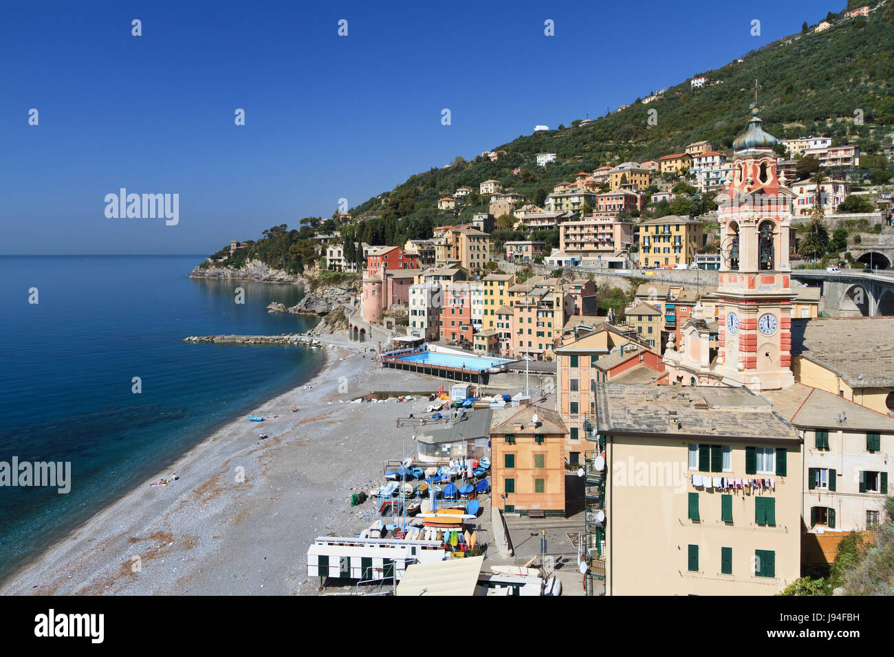 Ort, Stadt, Strand, Meer, Strand, Meer, Gemeinde, Dorf, Markt Stockfoto
