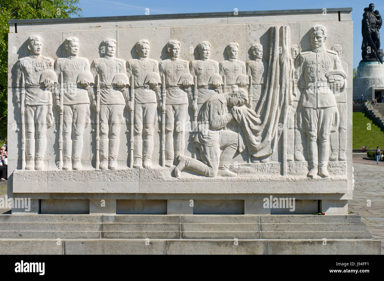 Denkmal, Krieg, Sowjet, Denkmal, Denkmal, Stein, Skulptur, Attraktion, Krieg, Stockfoto