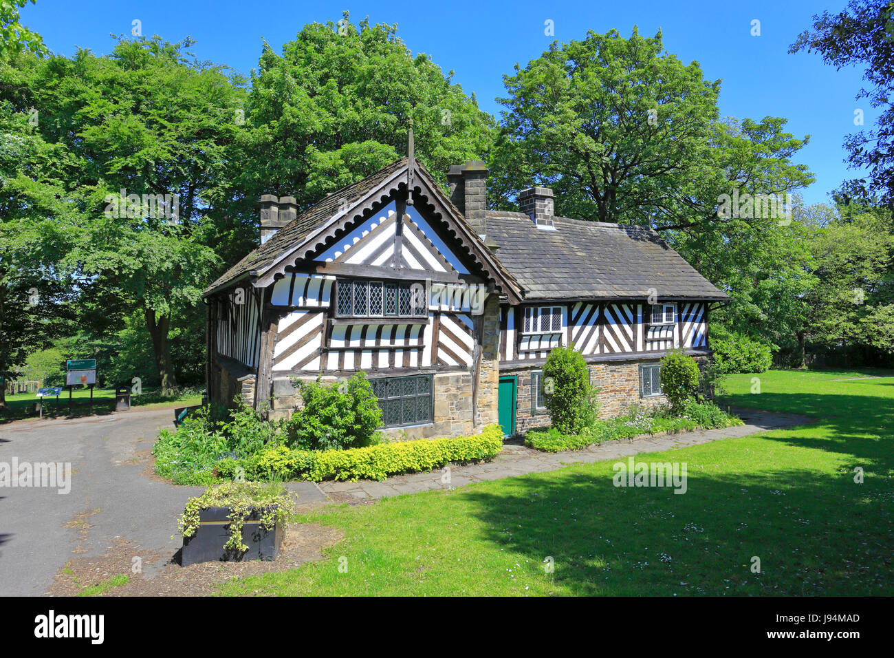 Bishops Haus, Meersbrook Park, Sheffield, South Yorkshire, England, Vereinigtes Königreich. Stockfoto