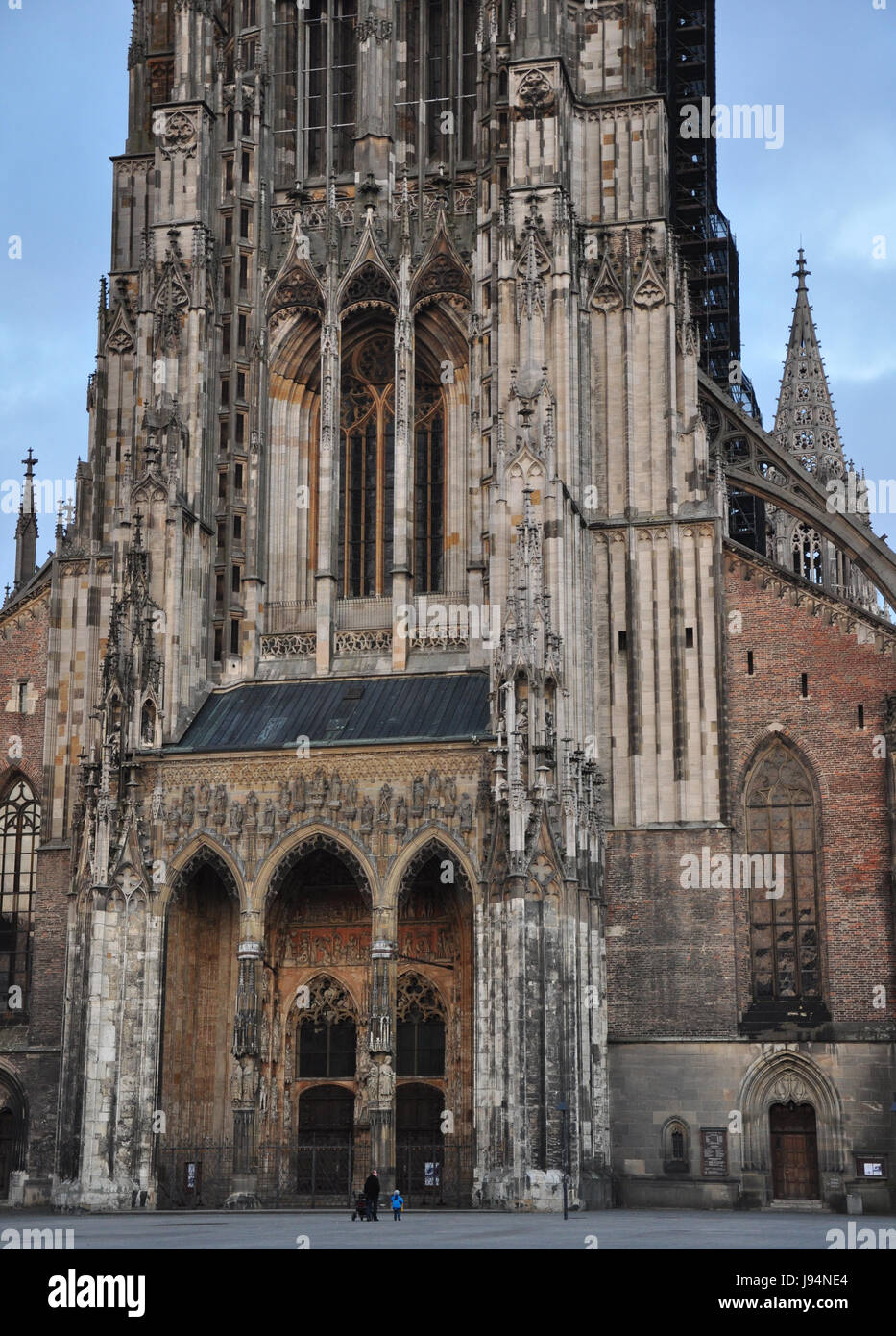 Kathedrale in ulm Stockfoto