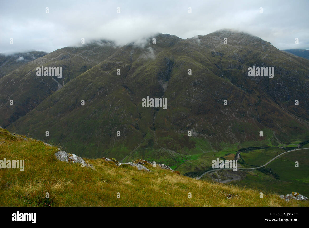 Gipfel der Sgurr Na Zistrose duibhe Stockfoto