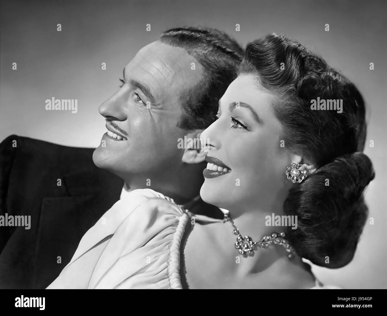 DIE perfekte Ehe 1947 Paramount Pictures-Film mit Loretta Young und David Niven Stockfoto