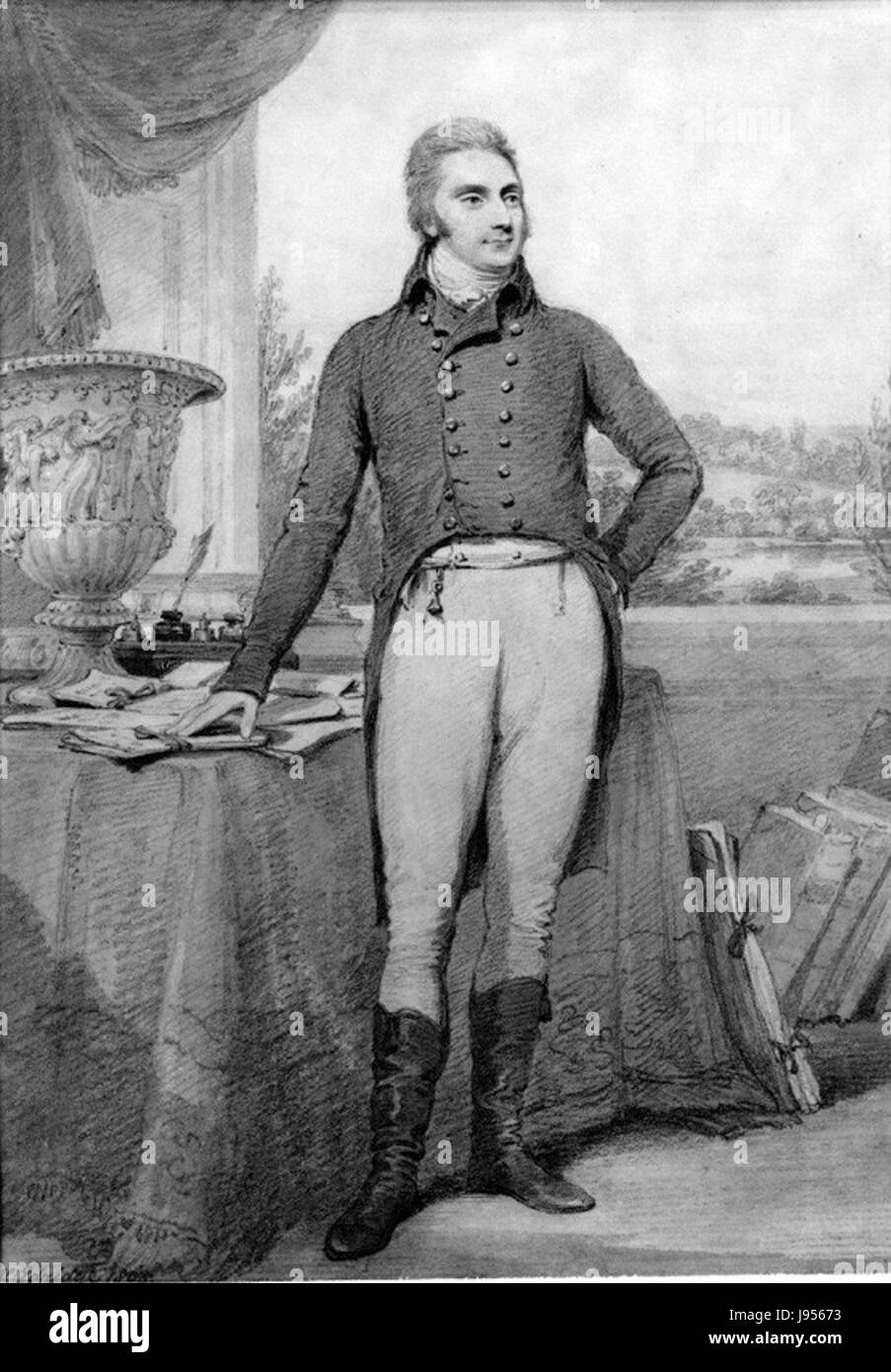 Der 1. Lord Farnborough war ein britischer Peer und Persönlichkeit, bekannt für seine politische und soziale Tätigkeit im 19. Jahrhundert. Stockfoto