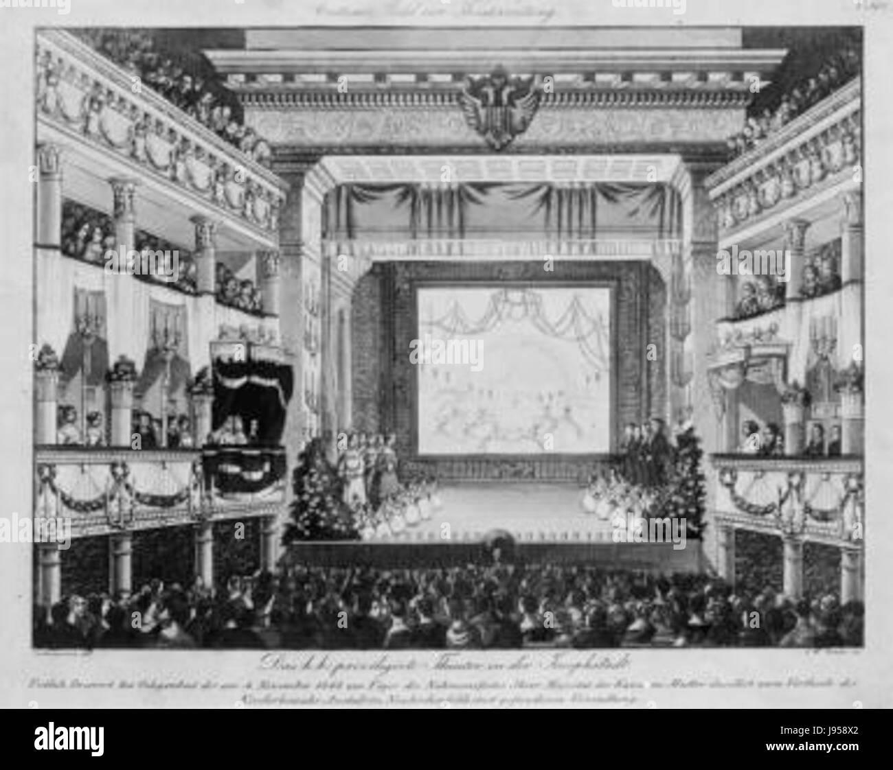Theodor Jachimowicz Theater in der Josefstadt Stockfoto
