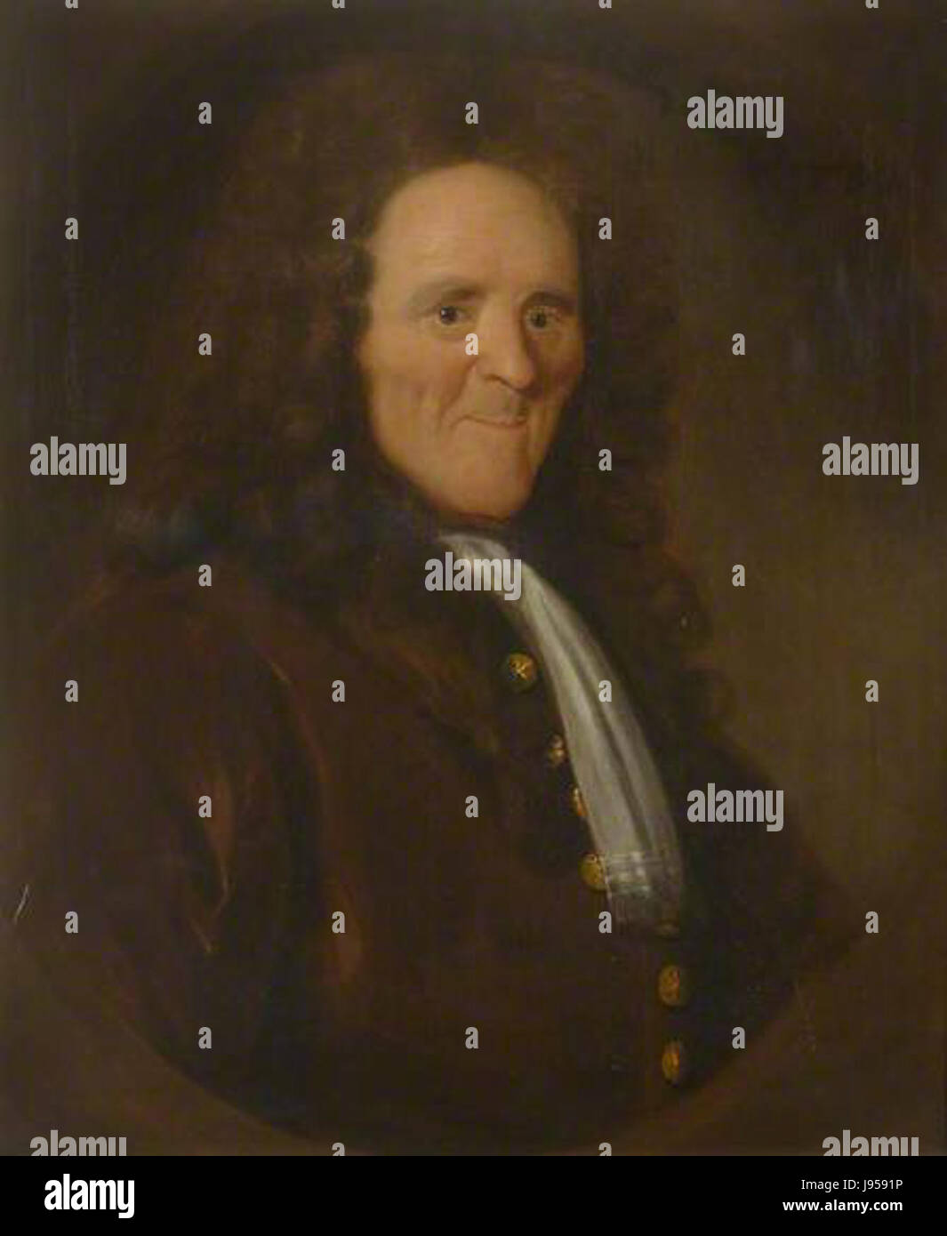 Paul Buissiere war ein Künstler aus dem 18. Jahrhundert, der für seine Werke in den 1730er Jahren bekannt war Seine Beiträge zur Kunstwelt in dieser Zeit spiegeln den Stil und die Techniken seiner Zeit wider. Die ihm zugeschriebenen Stücke sind Teil der historischen Kunstsammlung und weisen die Merkmale der Rokoko-Zeit auf. Stockfoto