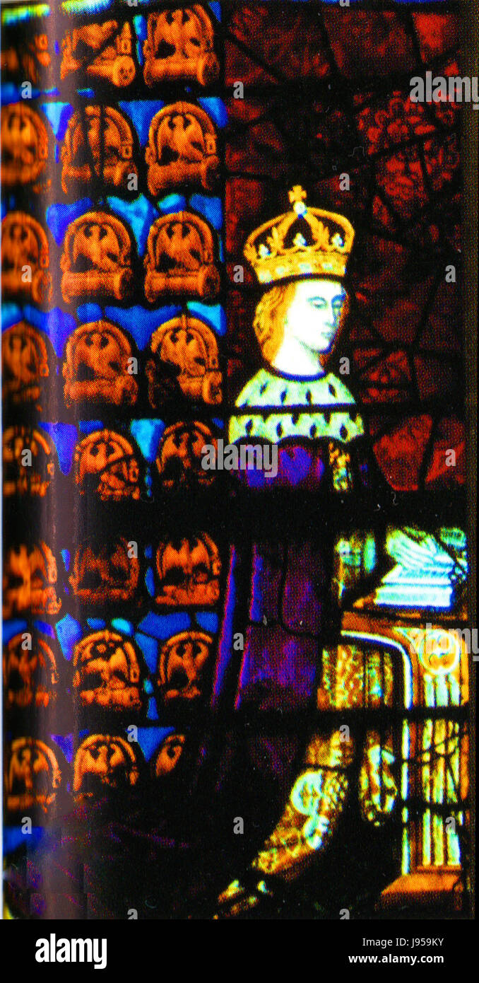 Richard von Shrewsbury Royal Fenster Canterbury Stockfoto