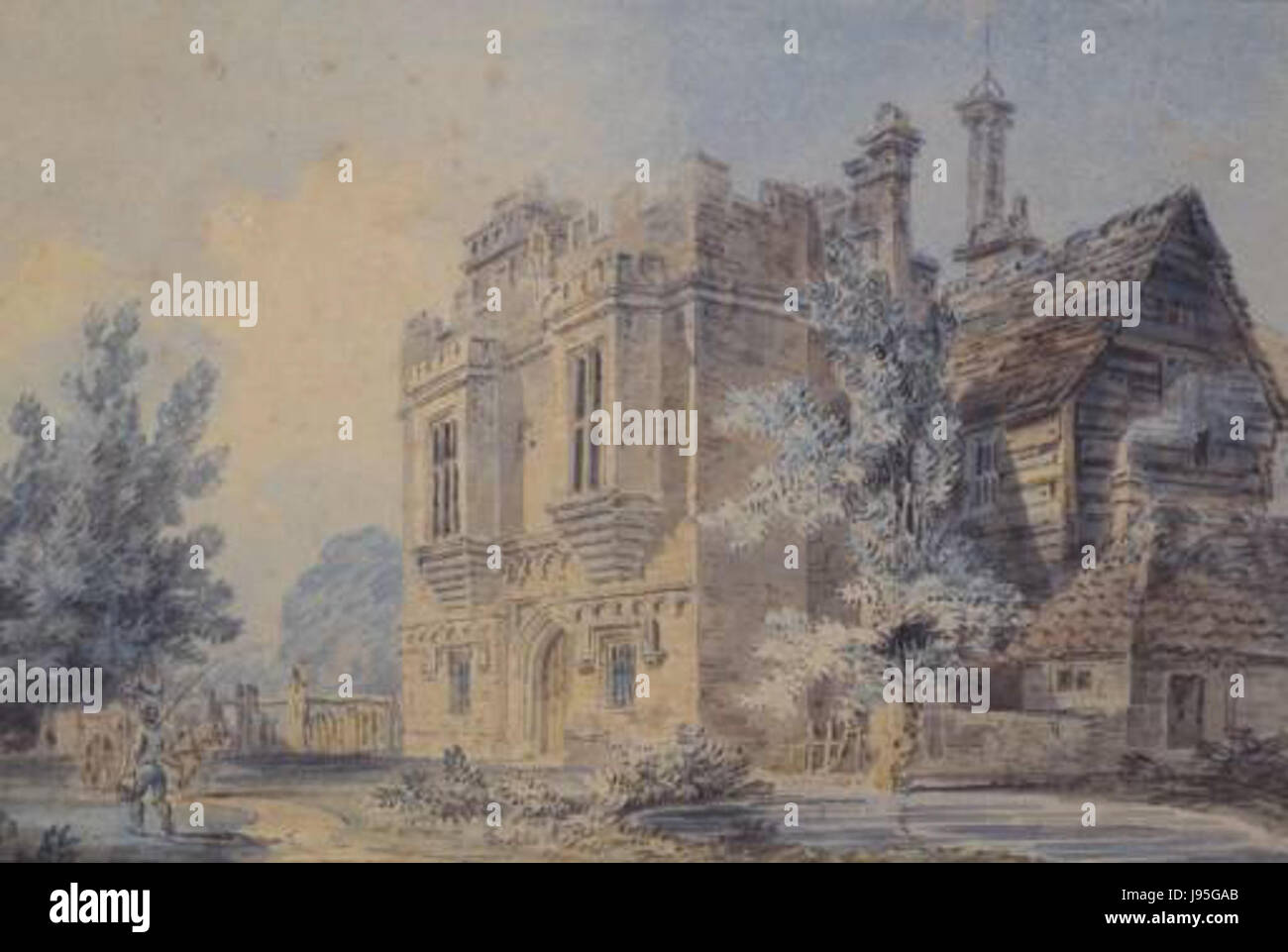 Rye House 1793 Turner Stockfoto
