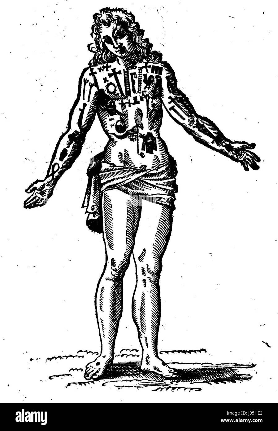 Jesu‹ Iesu 135 Stockfoto