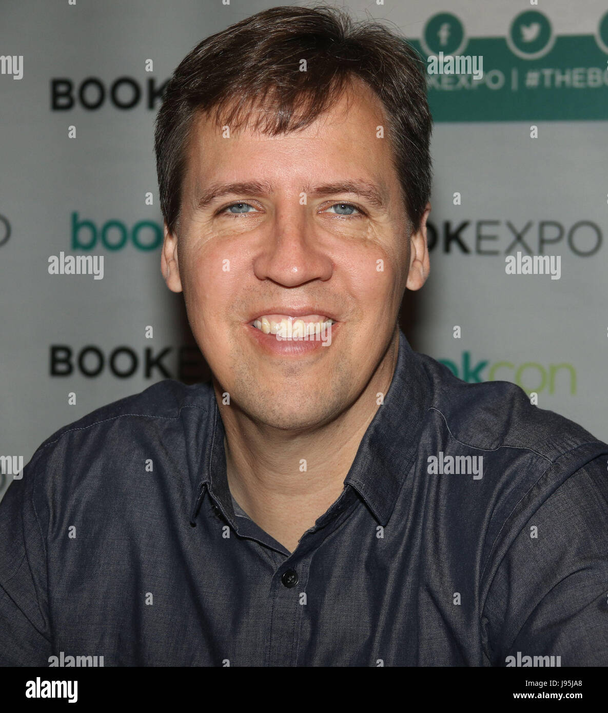 New York, New York, USA. 4. Juni 2017. Autor JEFF KINNEY besucht die BookCon 2017 Tag 2-Veranstaltung im Jacob Javits Center. Bildnachweis: Nancy Kaszerman/ZUMA Draht/Alamy Live-Nachrichten Stockfoto