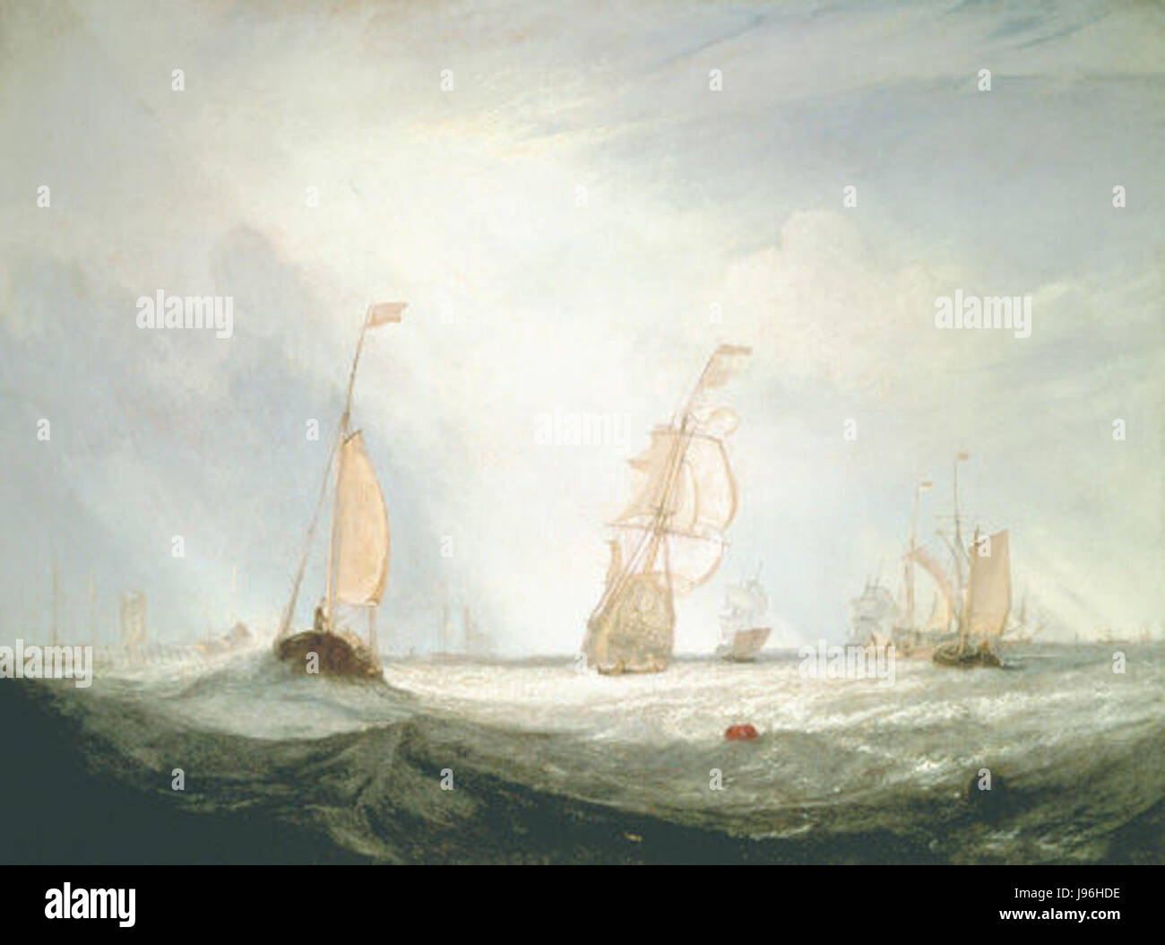 Turner Helvoetsluys Stockfoto