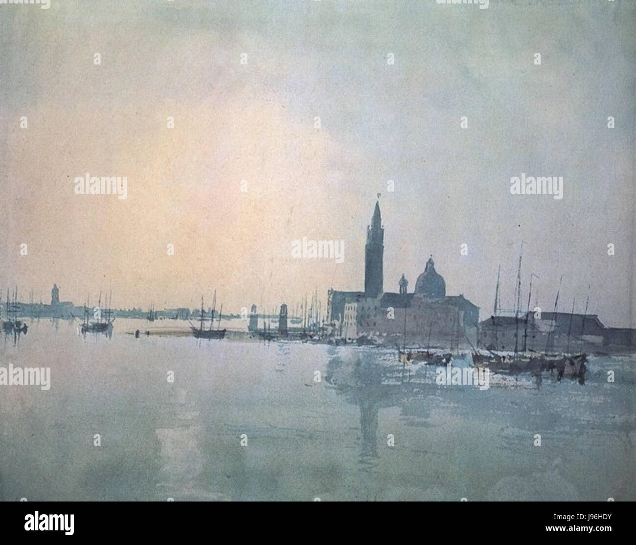 Turner San Giorgio Maggiore im Morgengrauen Stockfoto