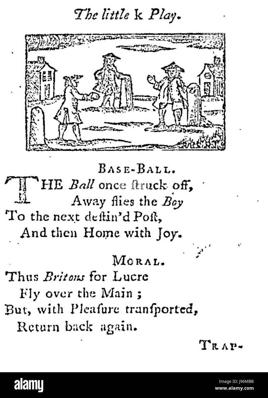 Newbery Baseball ist wahrscheinlich ein Hinweis auf ein Ereignis, eine Organisation oder ein Artefakt, das mit der Geschichte des Baseballs zusammenhängt, insbesondere mit dem Namen Newbery in der Sportgeschichte. Stockfoto