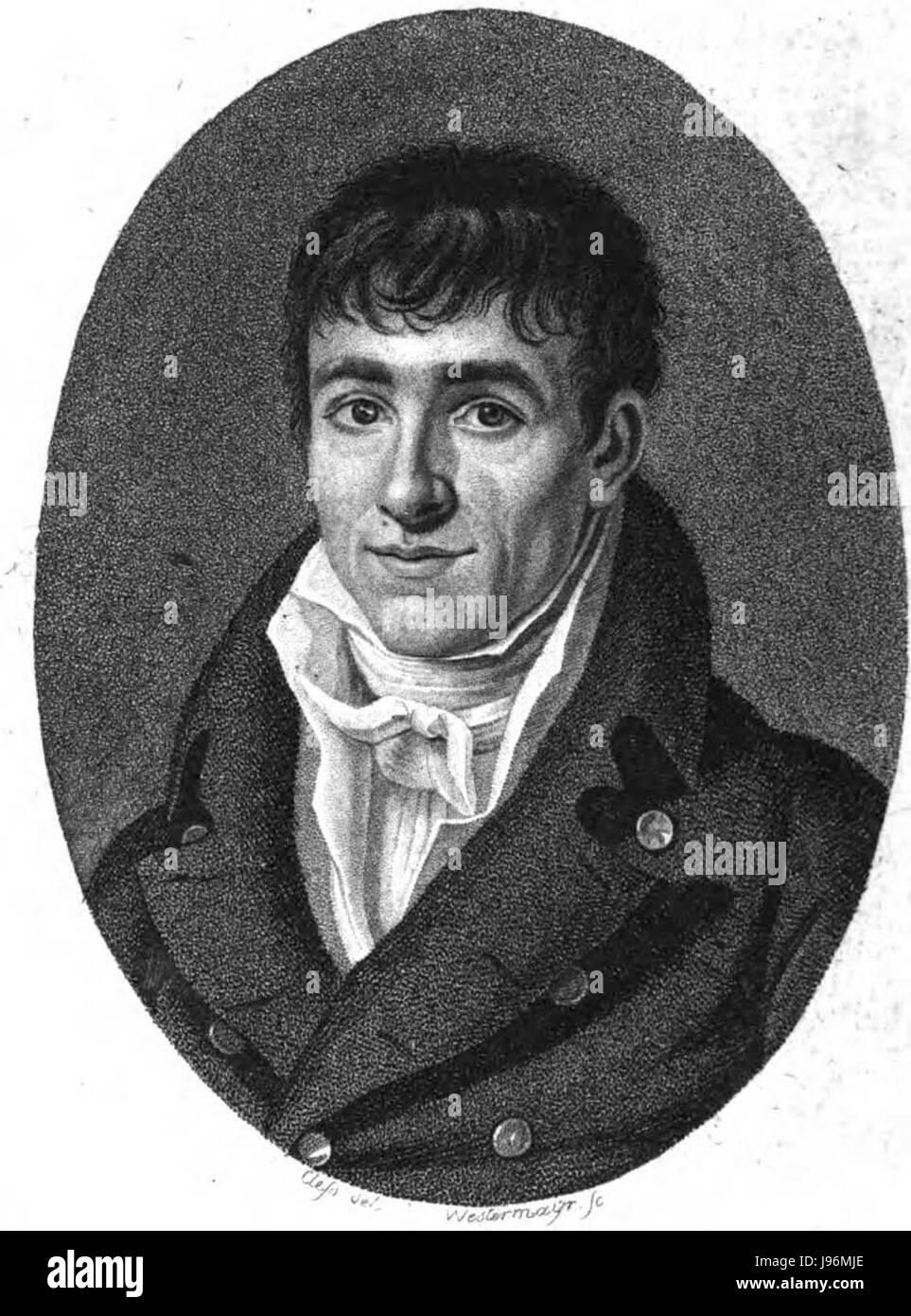 FranÃ Aguste Peron war ein französischer Naturforscher und Entdecker, der vor allem für seine Arbeit in Australien bekannt war. Seine Forschungen trugen wesentlich zur frühen wissenschaftlichen Forschung im 18. Jahrhundert bei, insbesondere in der Zoologie. Stockfoto