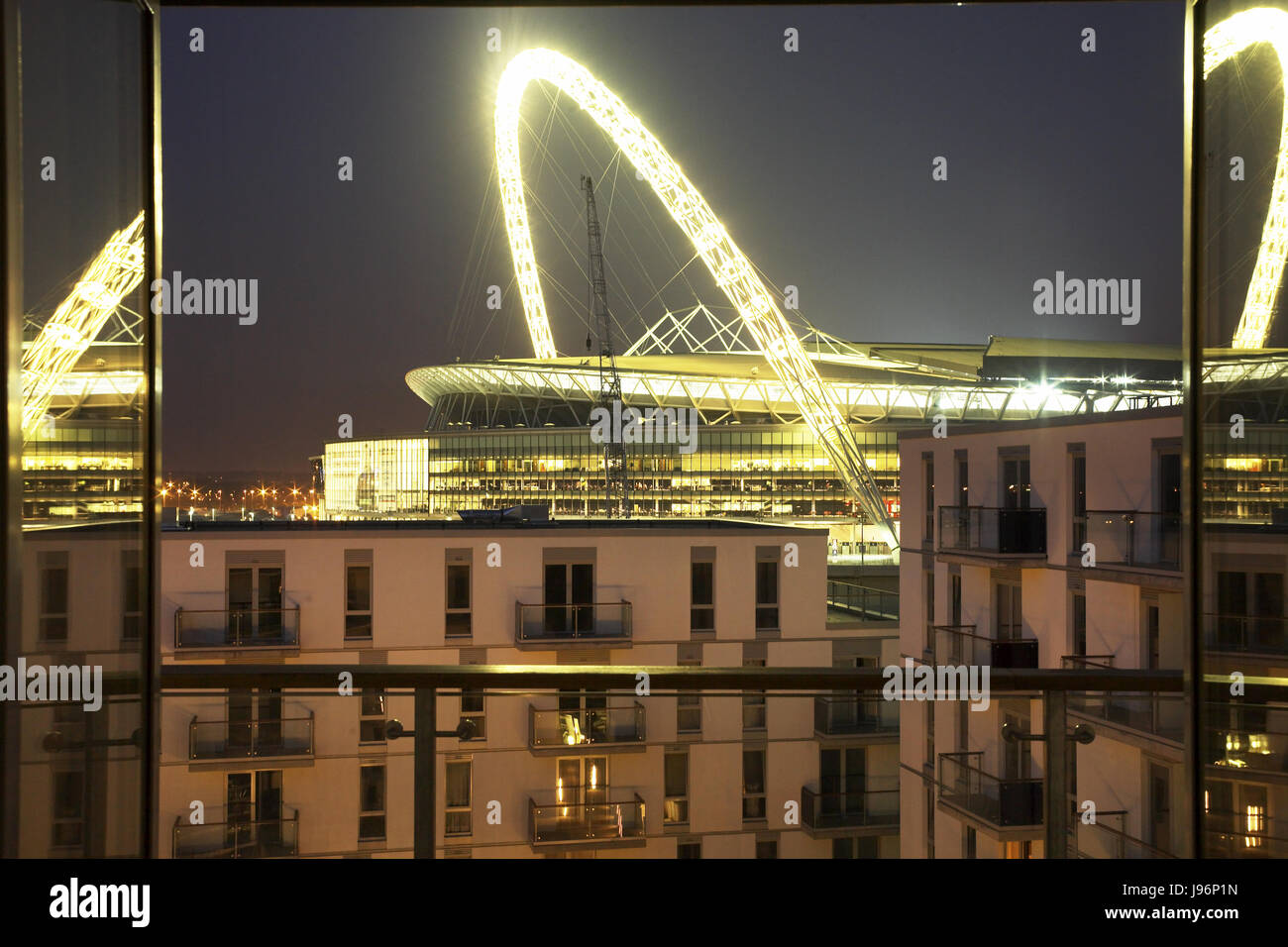 Ansicht von Wembley Stockfoto