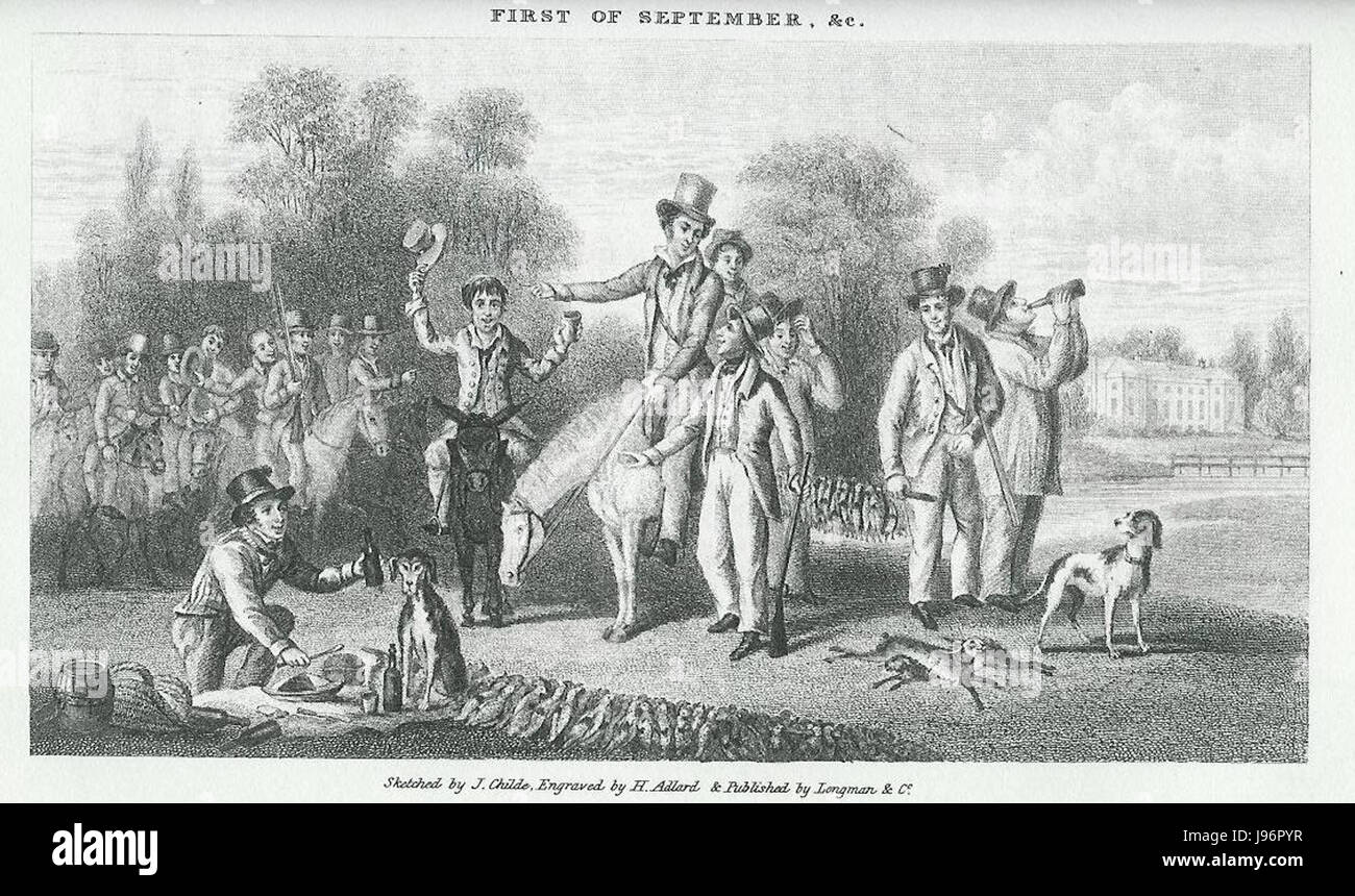 Peter Hawker und Joe Manton Stockfoto