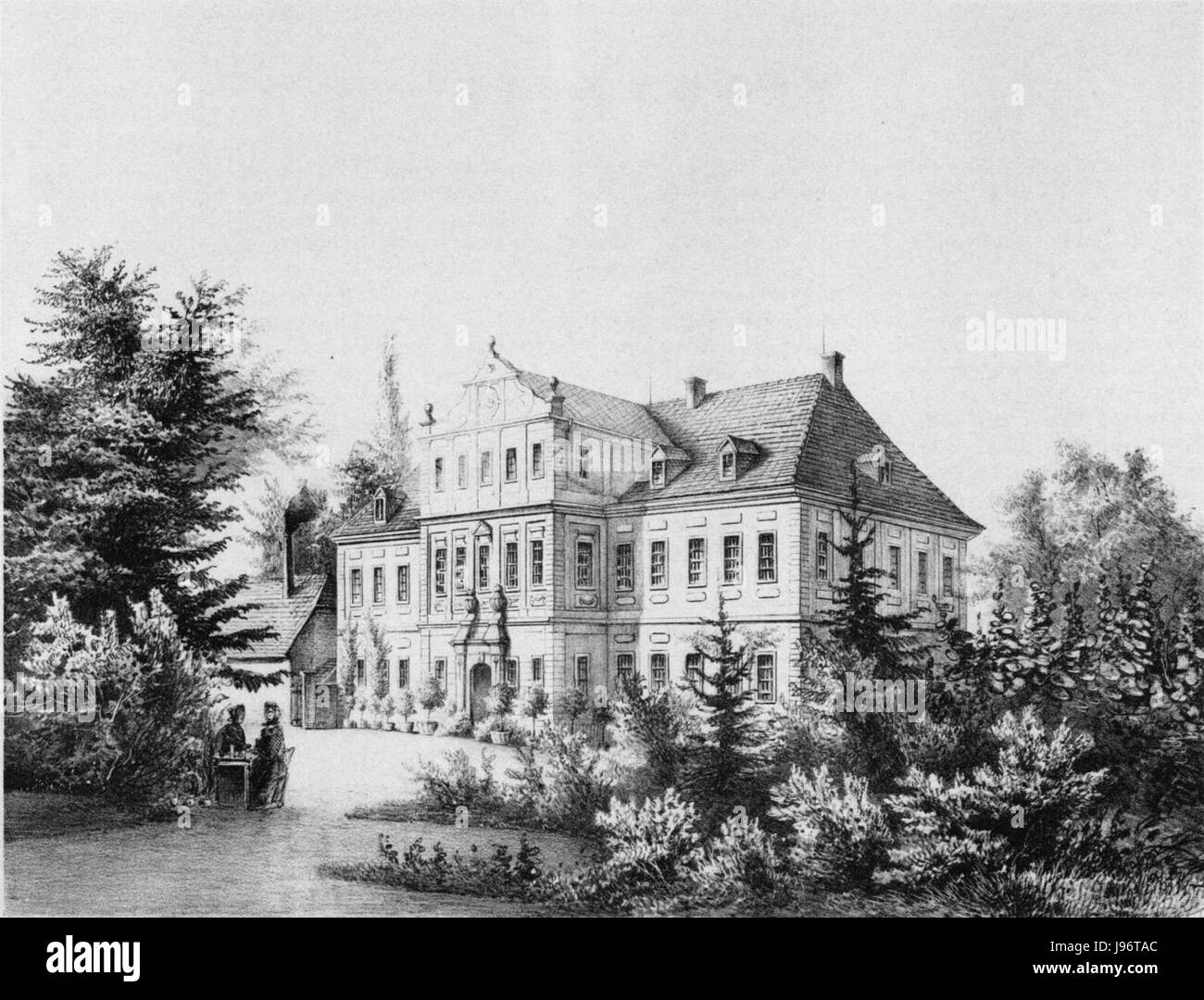 Rittergut Stauchitz Stockfoto