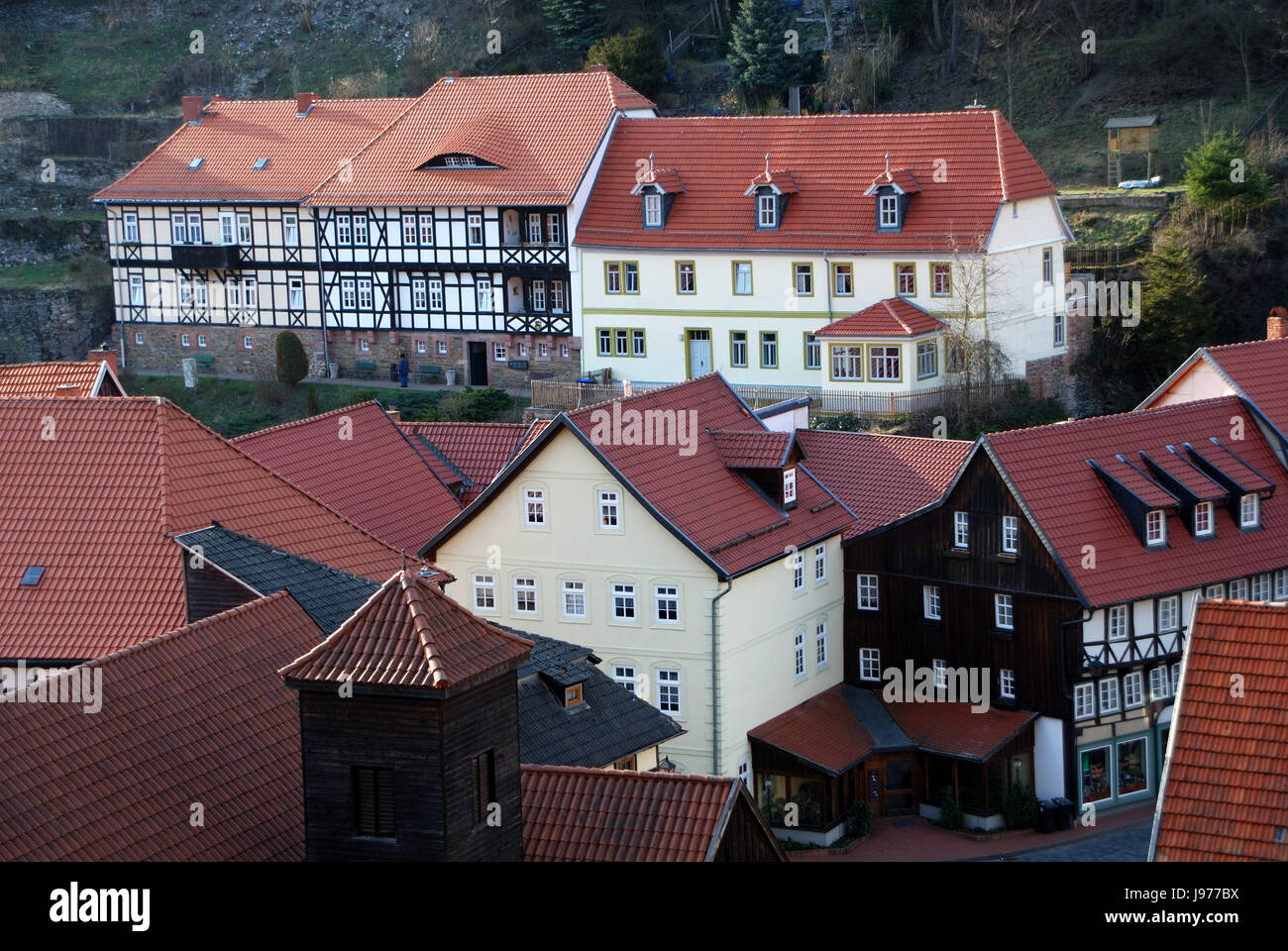 Stolberg im harz Stockfoto