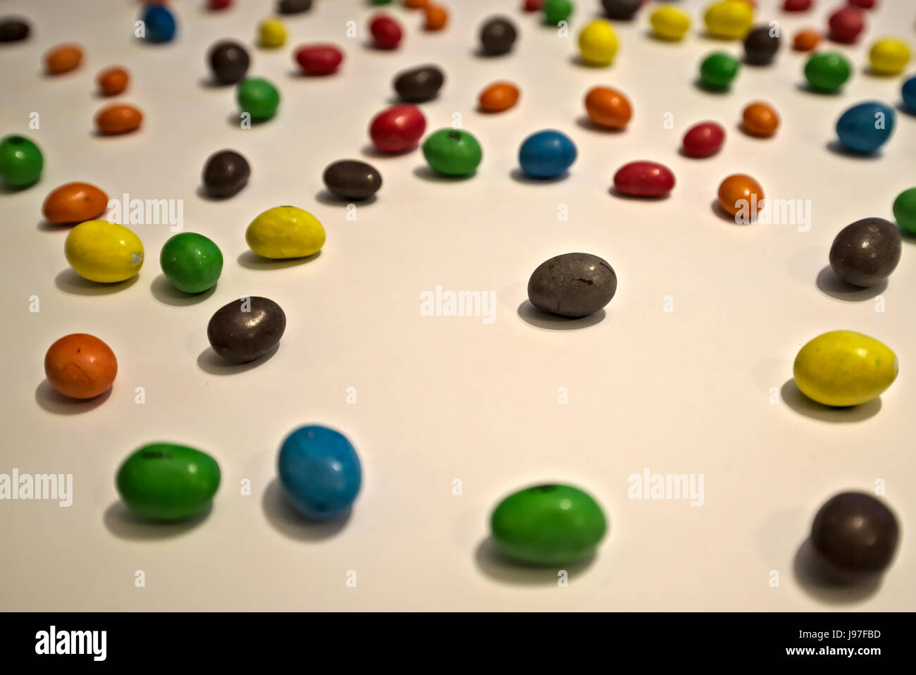 Süßigkeiten auf meinem Tisch Stockfoto