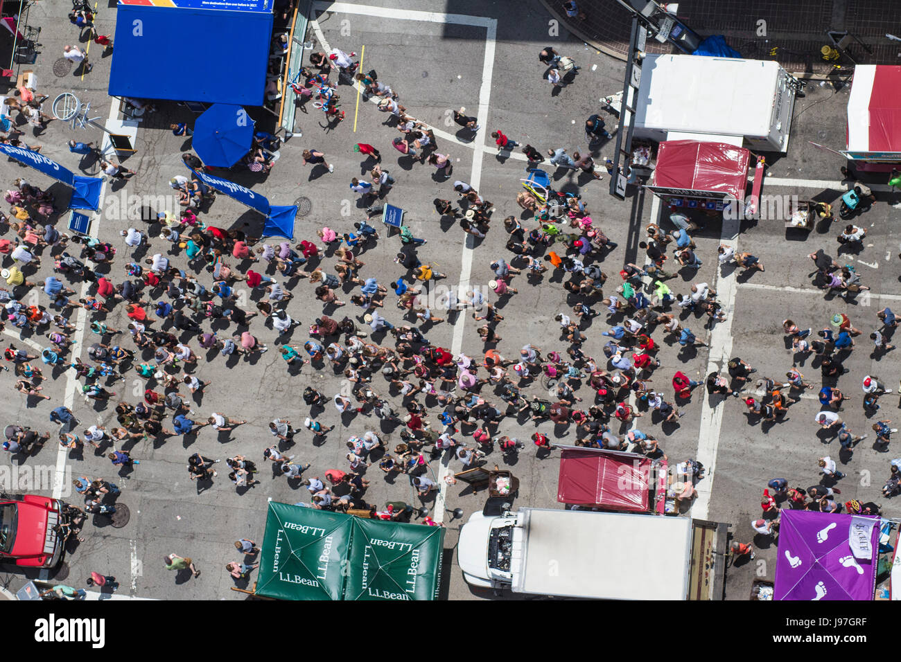 Geschmack von Cincinnati 2017 Stockfoto