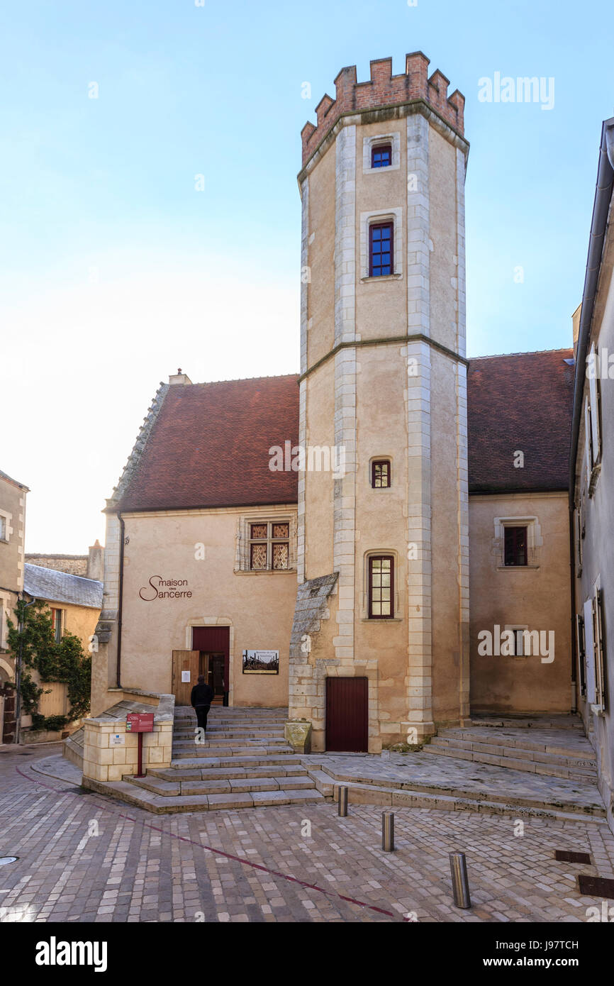 Frankreich, Loire, Sancerre, Maison des Sancerre Stockfoto