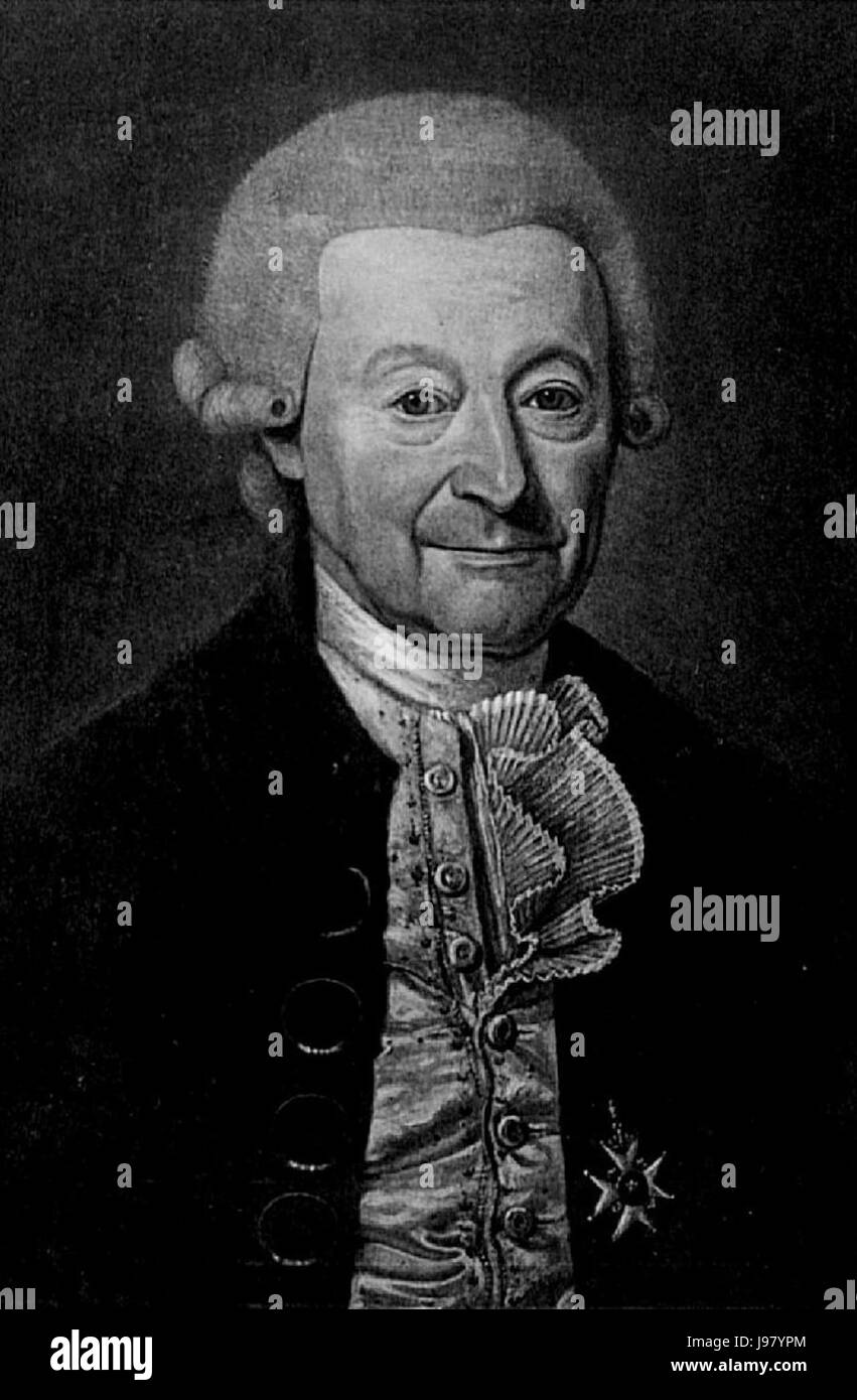 Voit 027 Johann David Michaelis Stockfoto