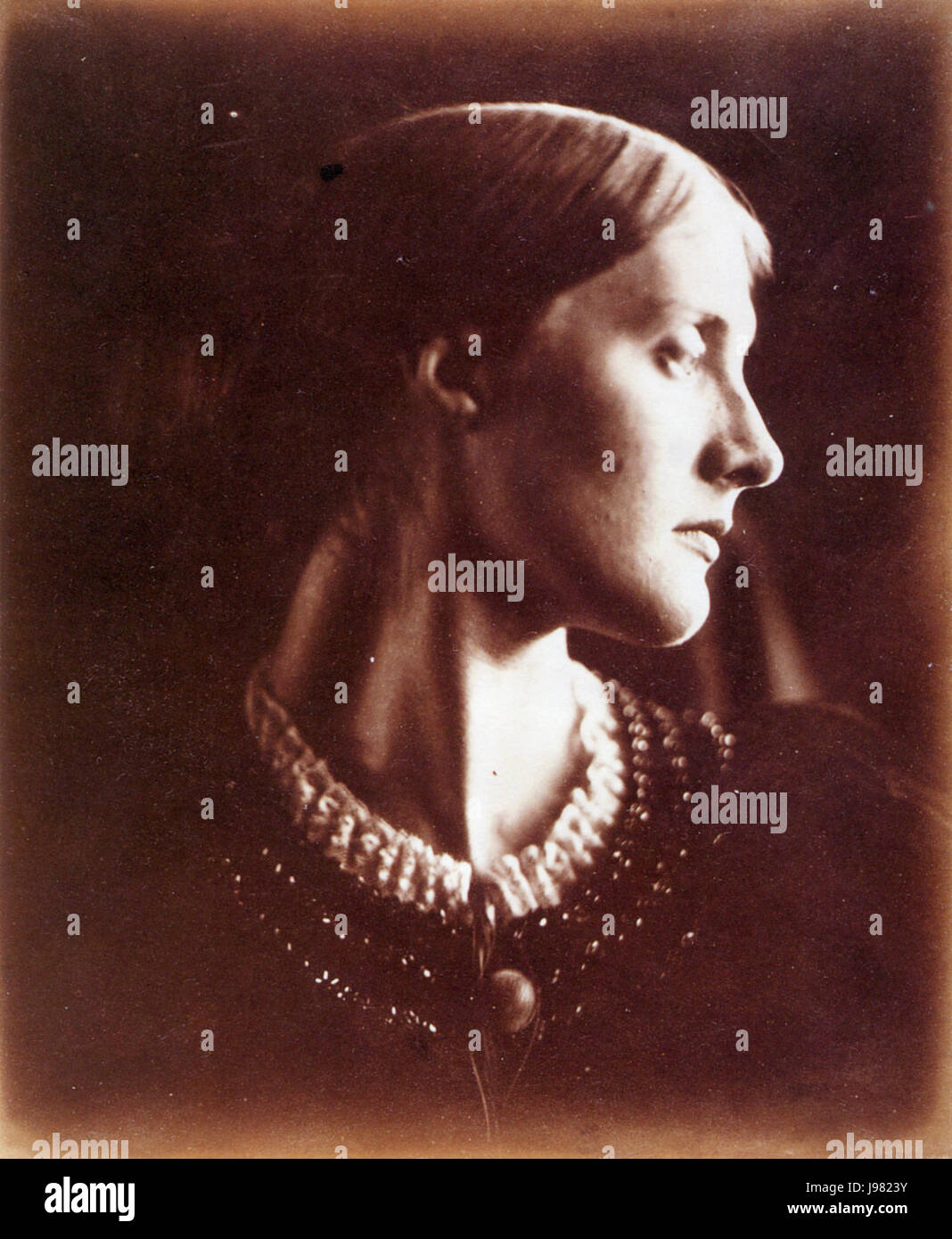 Meine Nichte Julia Jackson nun Frau Herbert Duckworth, durch Julia Margaret Cameron Stockfoto