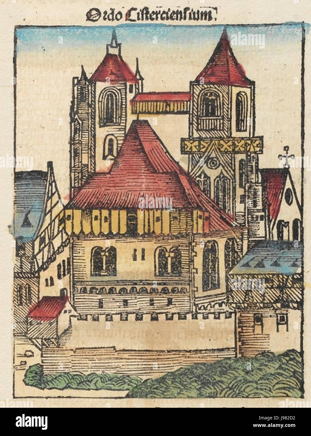 Nürnberger Chroniken f 195v 1 Stockfoto