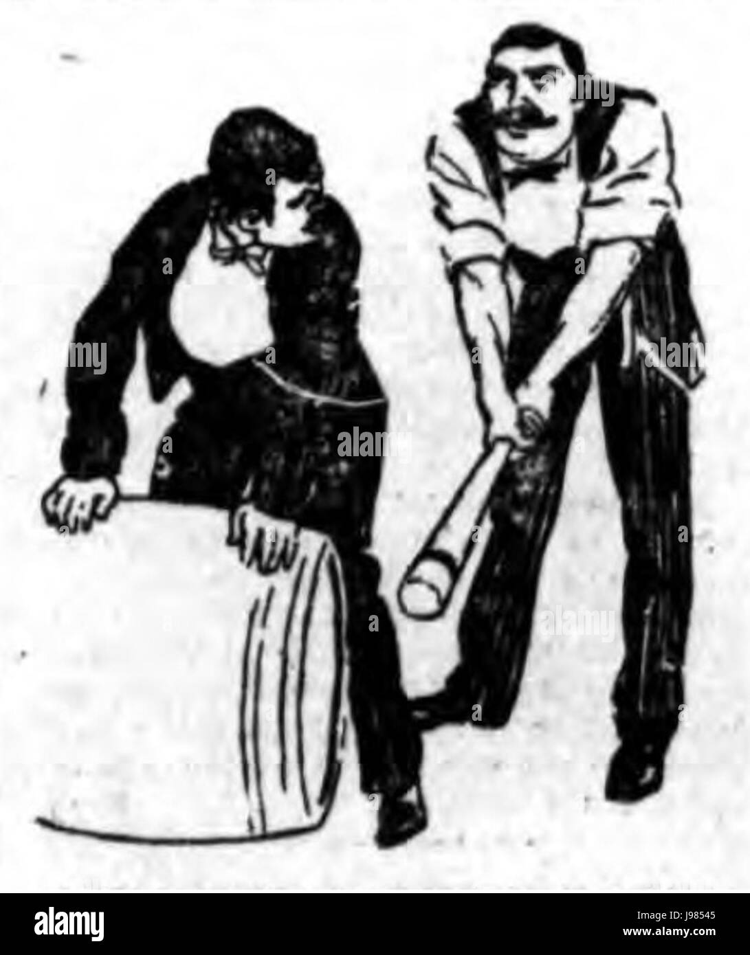 Oofty Goofty John L Sullivan Stockfoto