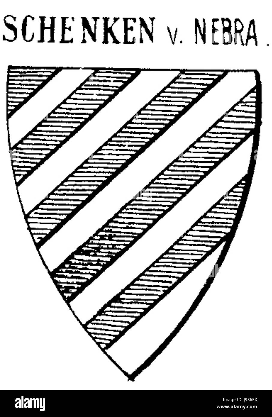 Schenken von Nebra Stockfoto