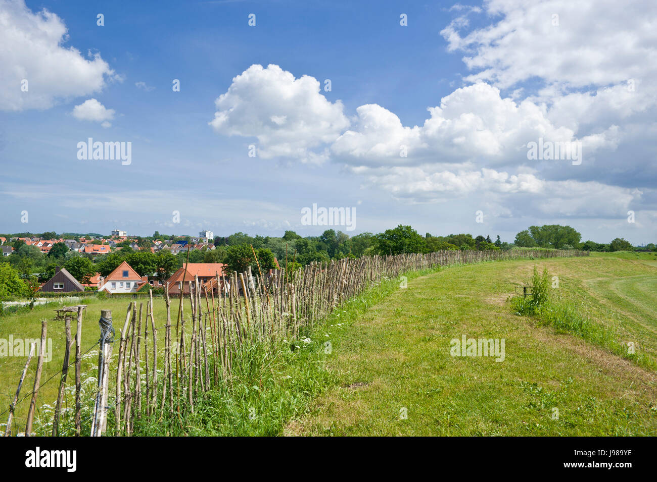 Ringwallanlage, Oldenburg in holstein Stockfoto