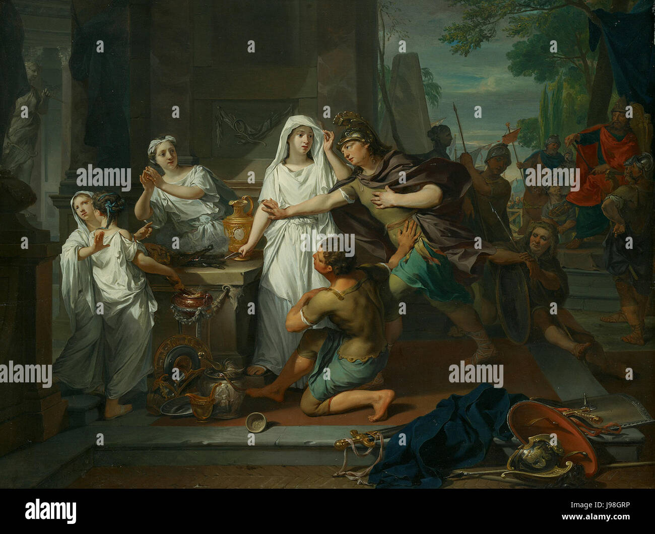 SA 28673 Orestes und Pylades in Tauris Stockfoto