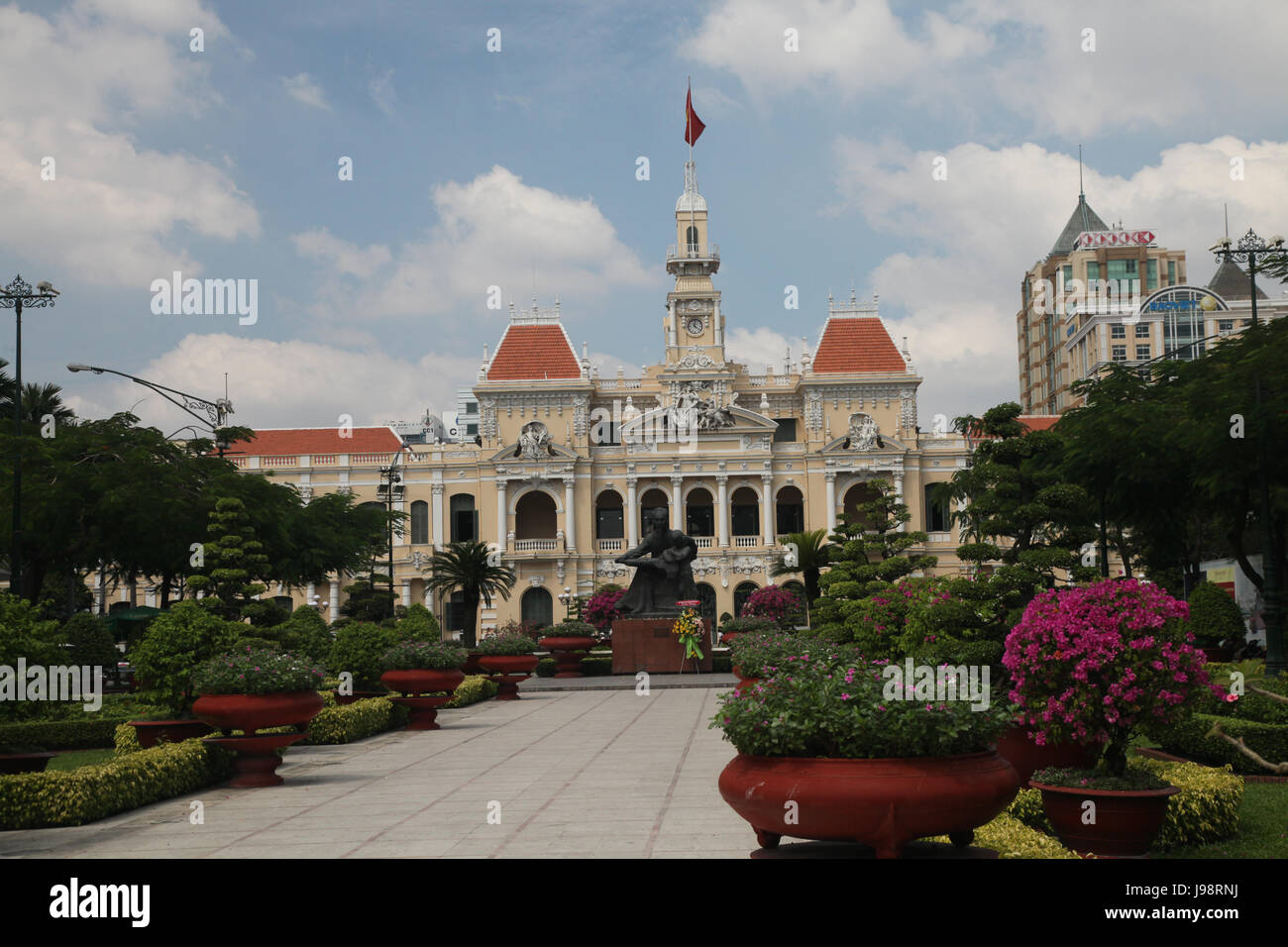 Saigon City Hall 1 Stockfoto