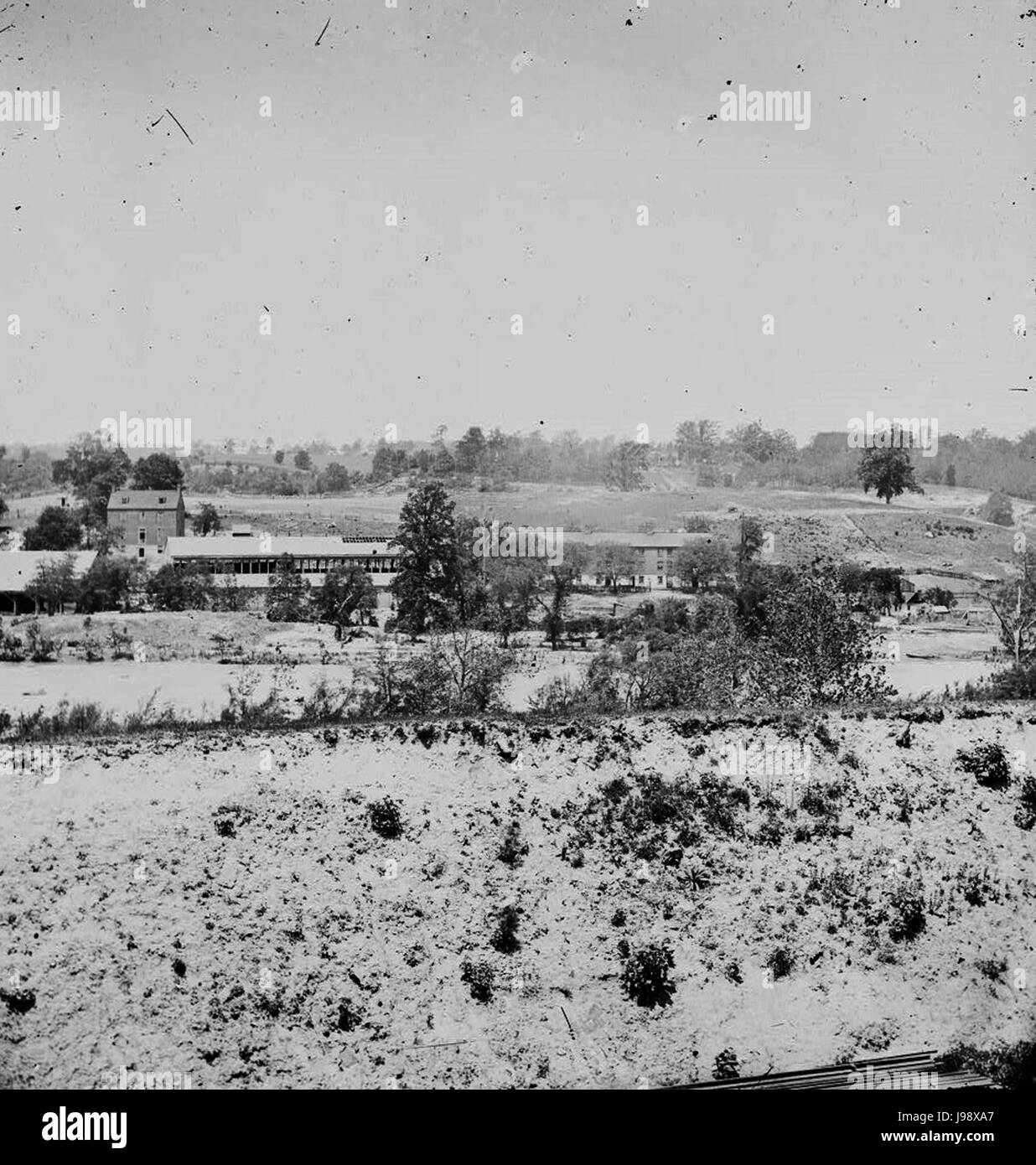 Richmond, Virginia. Ansicht von Belle Isle Stockfoto