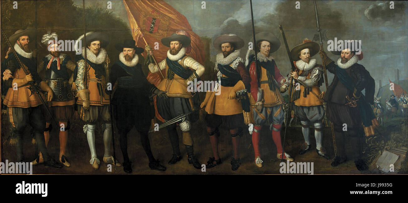 SA 7361 Schutters van Het Vendel van gegenwärtige Abraham Boom de