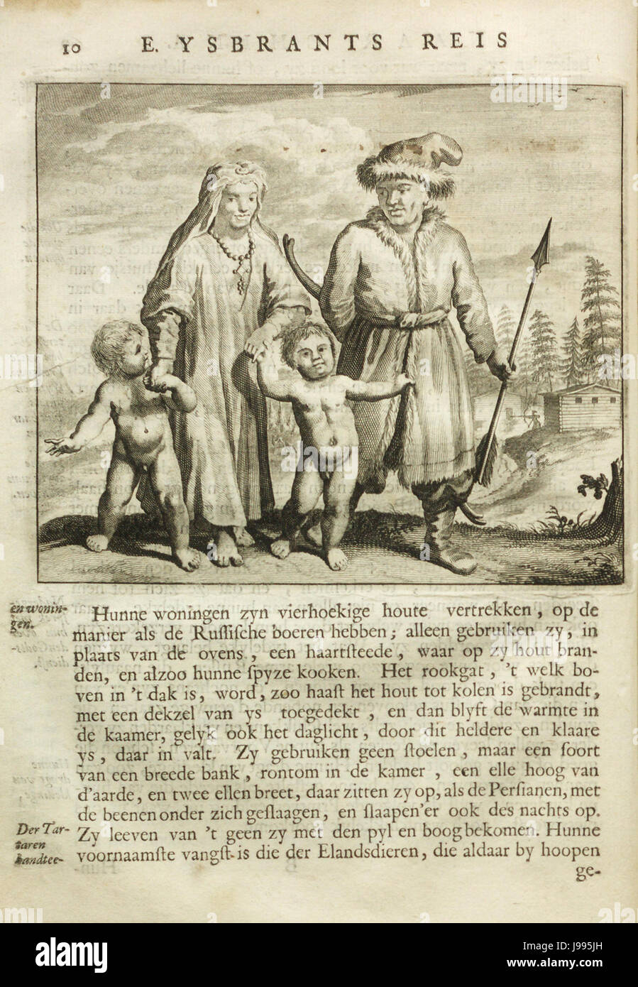 UB Maastricht Ides 1710 p 10 Stockfoto