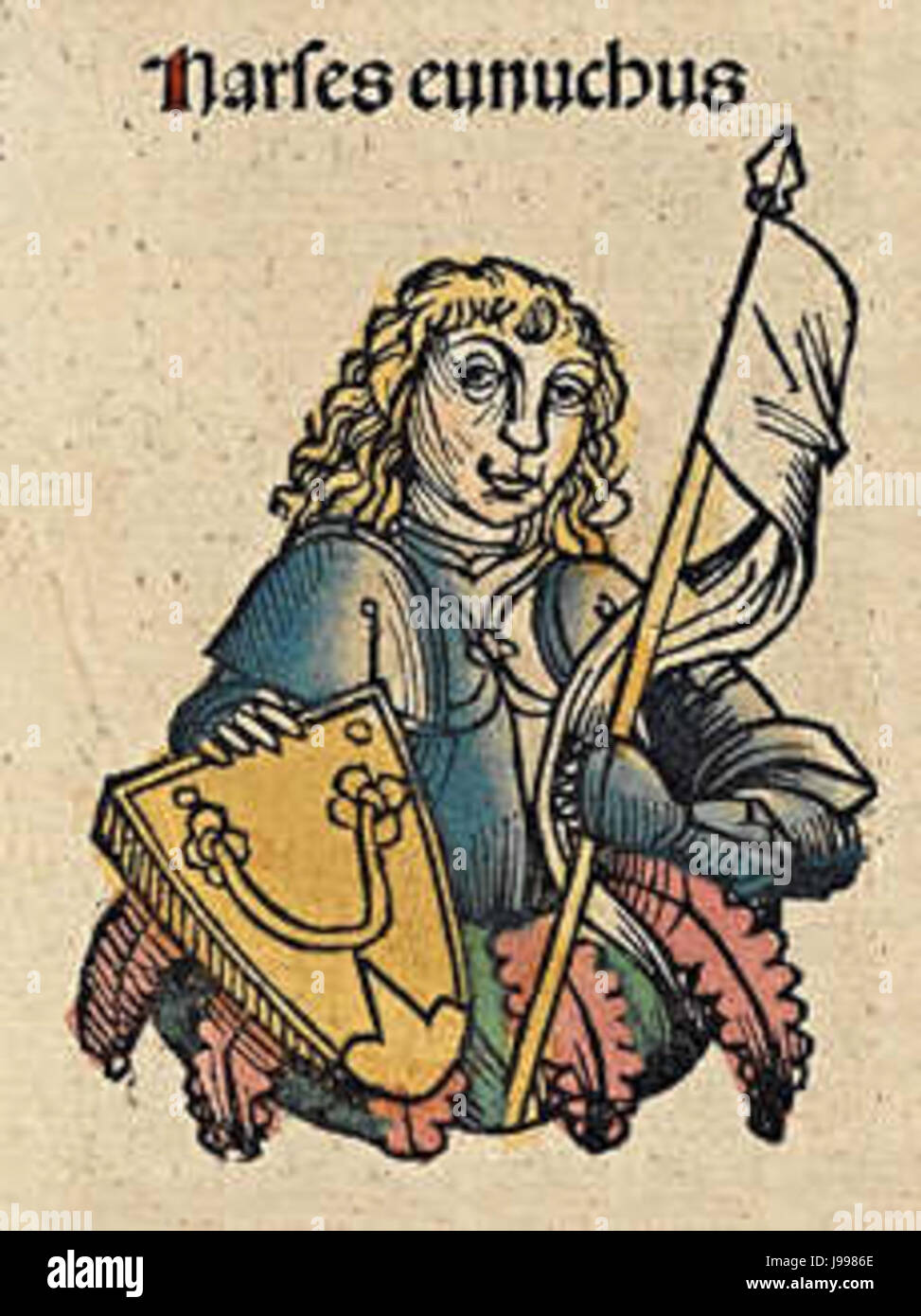 Nürnberger Chroniken f 145v 3 Stockfoto