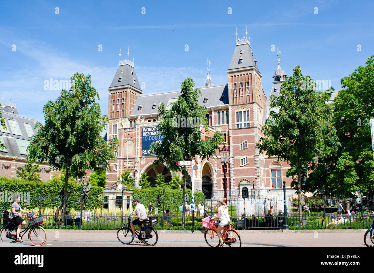 Rijksmuseum, Amsterdam Stockfoto