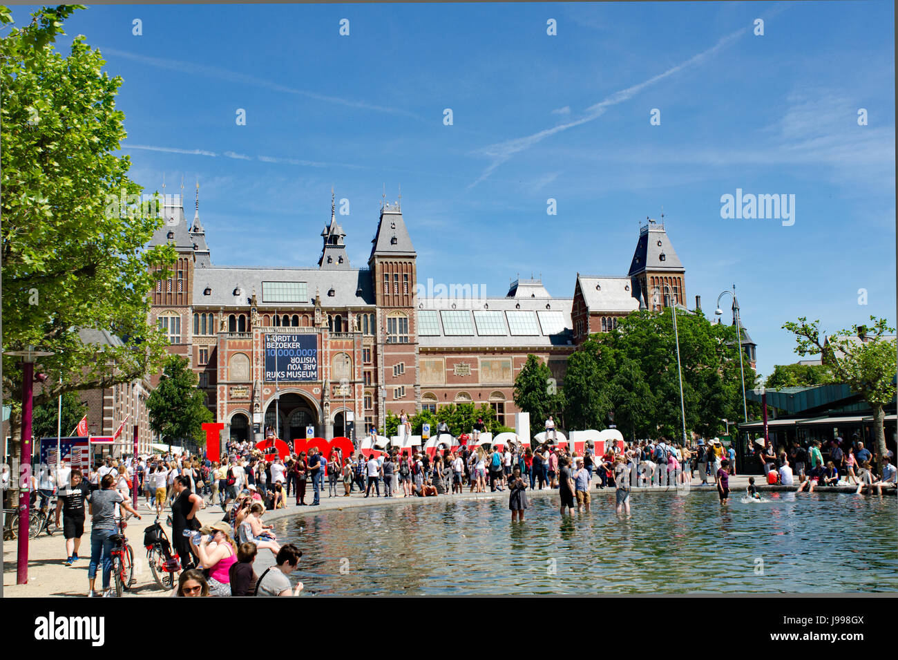 Rijksmuseum, Amsterdam Stockfoto