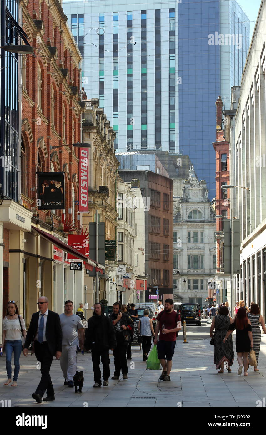Wharton Street, Cardiff Stockfoto