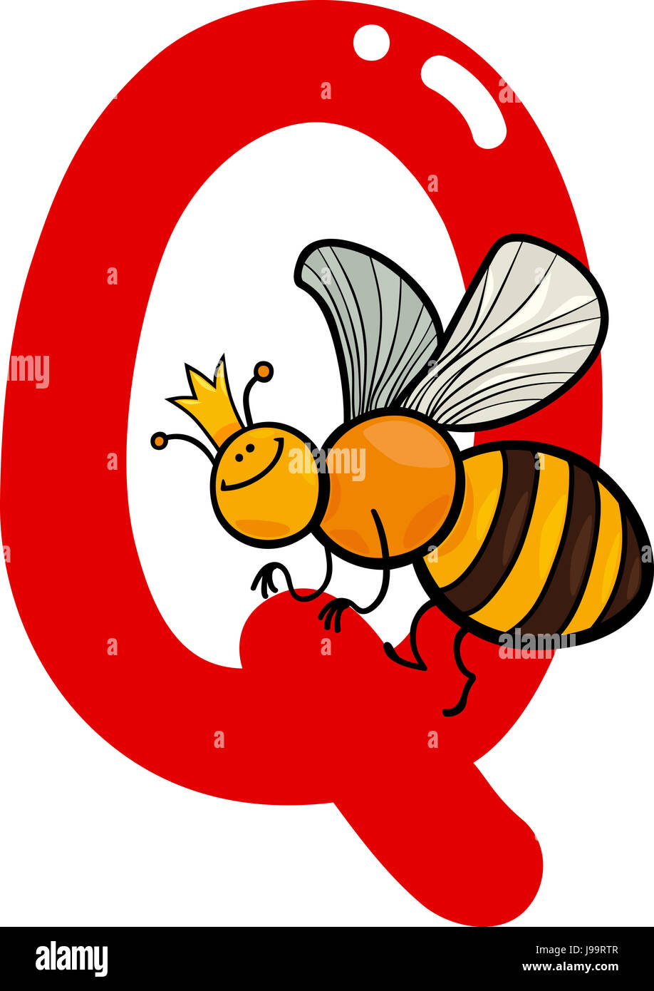 Bildung, Tiere, Illustration, Buchstaben, Alphabet, cartoon, ABC, Grundierung, Stockfoto