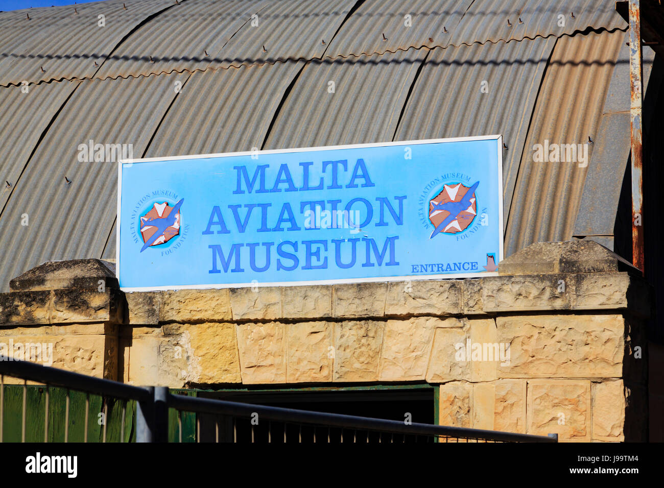 Malta-Luftfahrt-Museum an der alten RAF Camp Ta'Qali, Malta Stockfoto