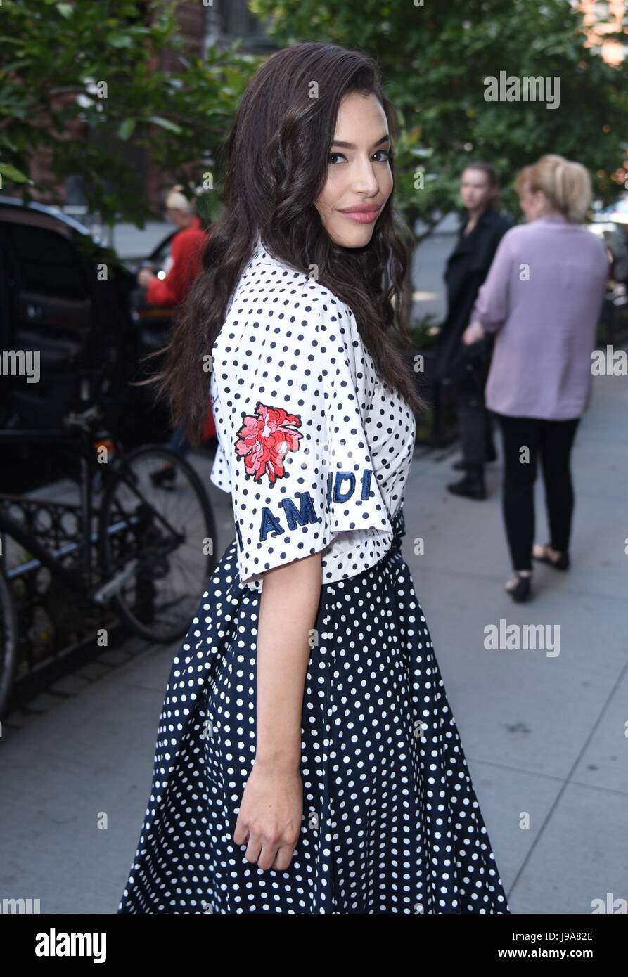 New York, NY, USA. 31. Mai 2017. Chloe Bridges unterwegs für Promi-Schnappschüsse - Mi, New York, NY 31. Mai 2017. Bildnachweis: Derek Sturm/Everett Collection/Alamy Live-Nachrichten Stockfoto