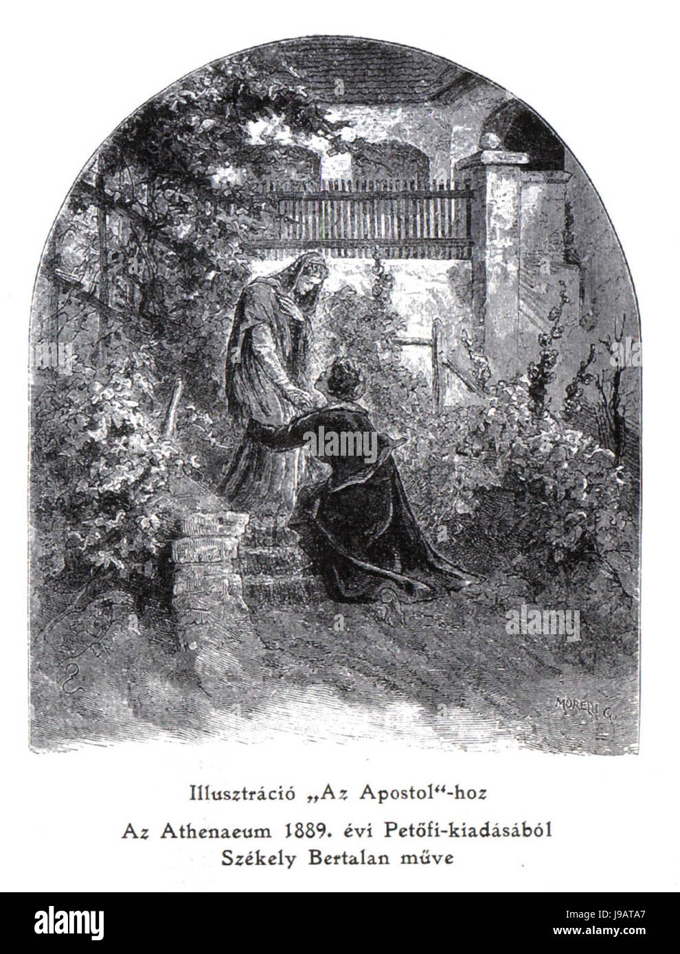 Petofi Apostol Szekely Bertalan 1889 Stockfoto
