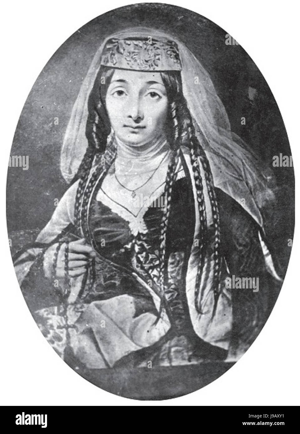 Prinzessin Anastasia von Georgien Stockfoto