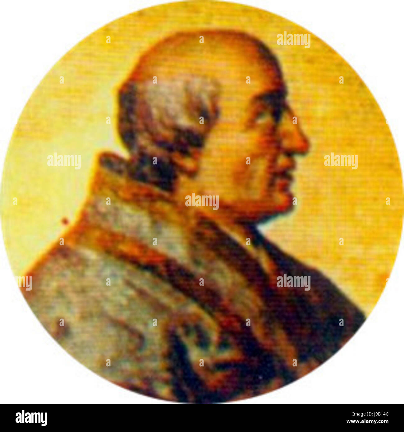 184 gesegnet Gregor X. Stockfoto