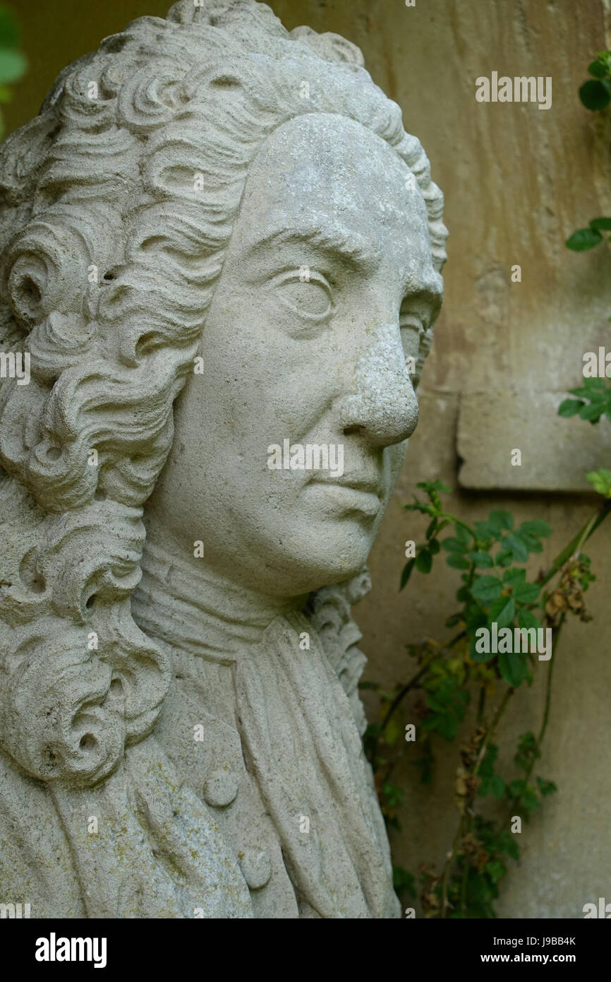 Sir John Barnard Tempel des britischen Worthies, Stowe Buckinghamshire, England DSC08484 Stockfoto