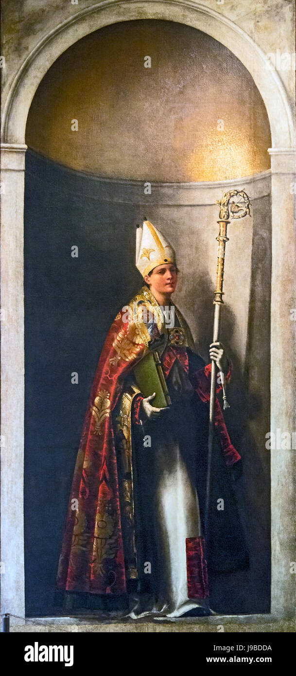 Accademia San Ludovico da Tolosa di Sebastiano del Piombo Stockfoto