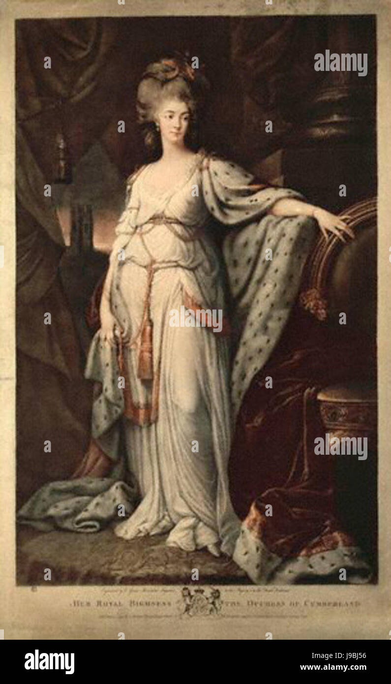 Anne Herzogin von Cumberland und Strathearn Stockfoto