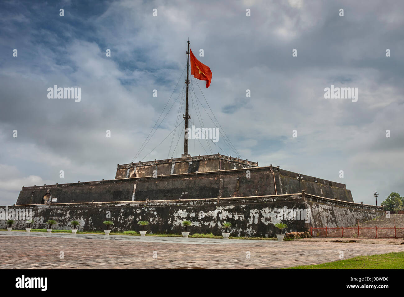 Vietnam Flagge Stockfoto